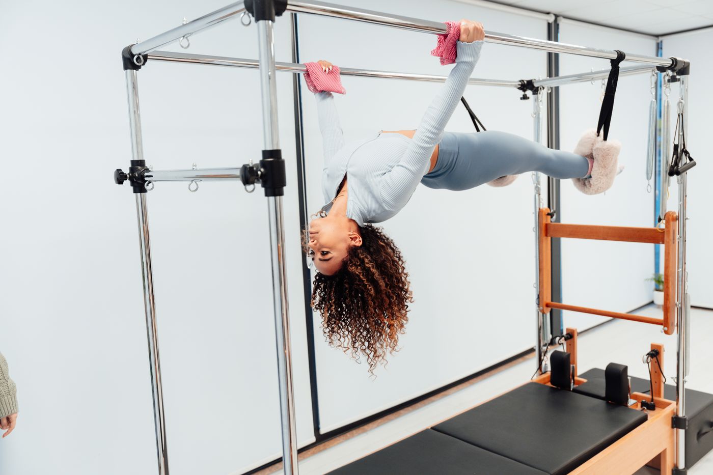 Guest in a pilates studio session